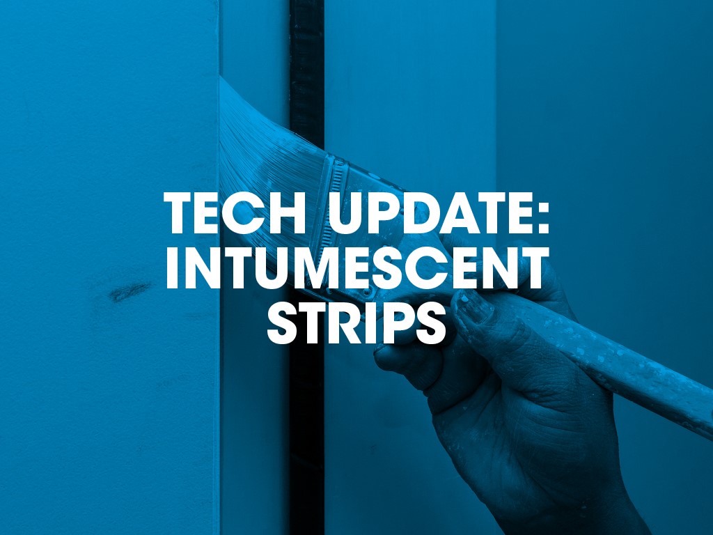 Tech Update Painting over intumescent strips